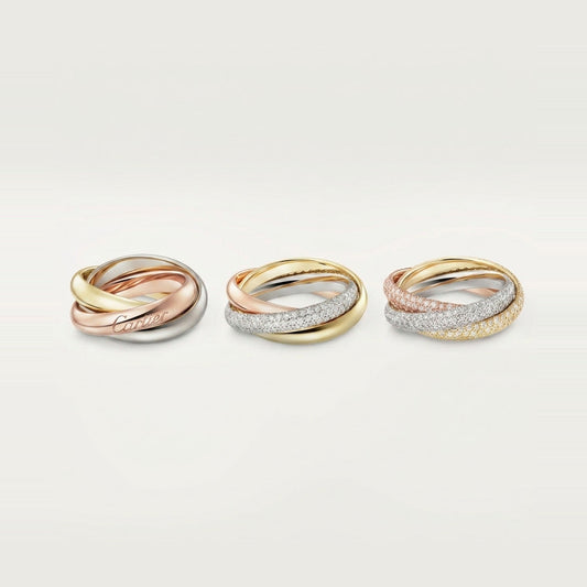 [Love Lucky]TRINITY 3.2MM RING COLLECTION