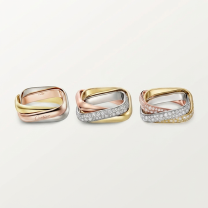 [Love Lucky]TRINITY 3.5MM CUSHION RING COLLECTION