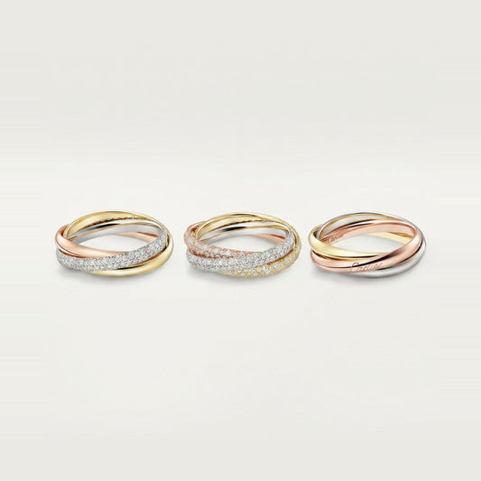 [Love Lucky]TRINITY 2.5MM RING COLLECTION