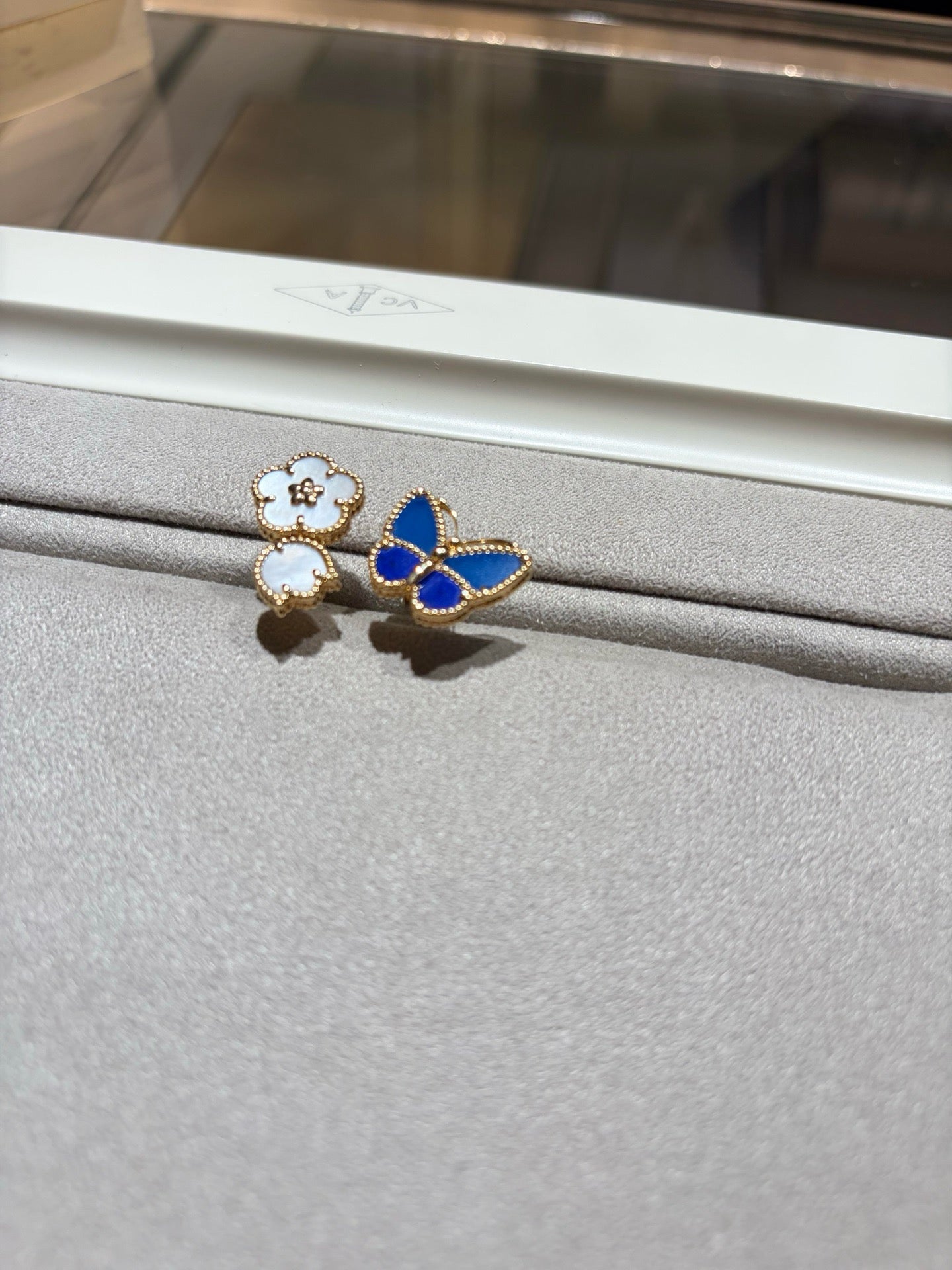 [Love Lucky]LUCKY SPRING BUTTERFLY OPEN-FACE RINGS