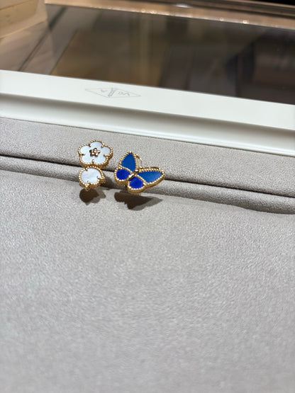 [Love Lucky]LUCKY SPRING BUTTERFLY OPEN-FACE RINGS