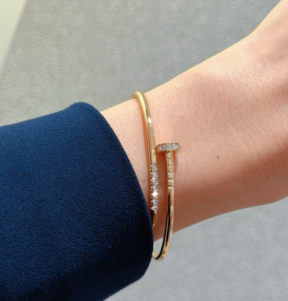 [Love Lucky]JUSTE BRACELET 2.5MM DIAMONDS NEW