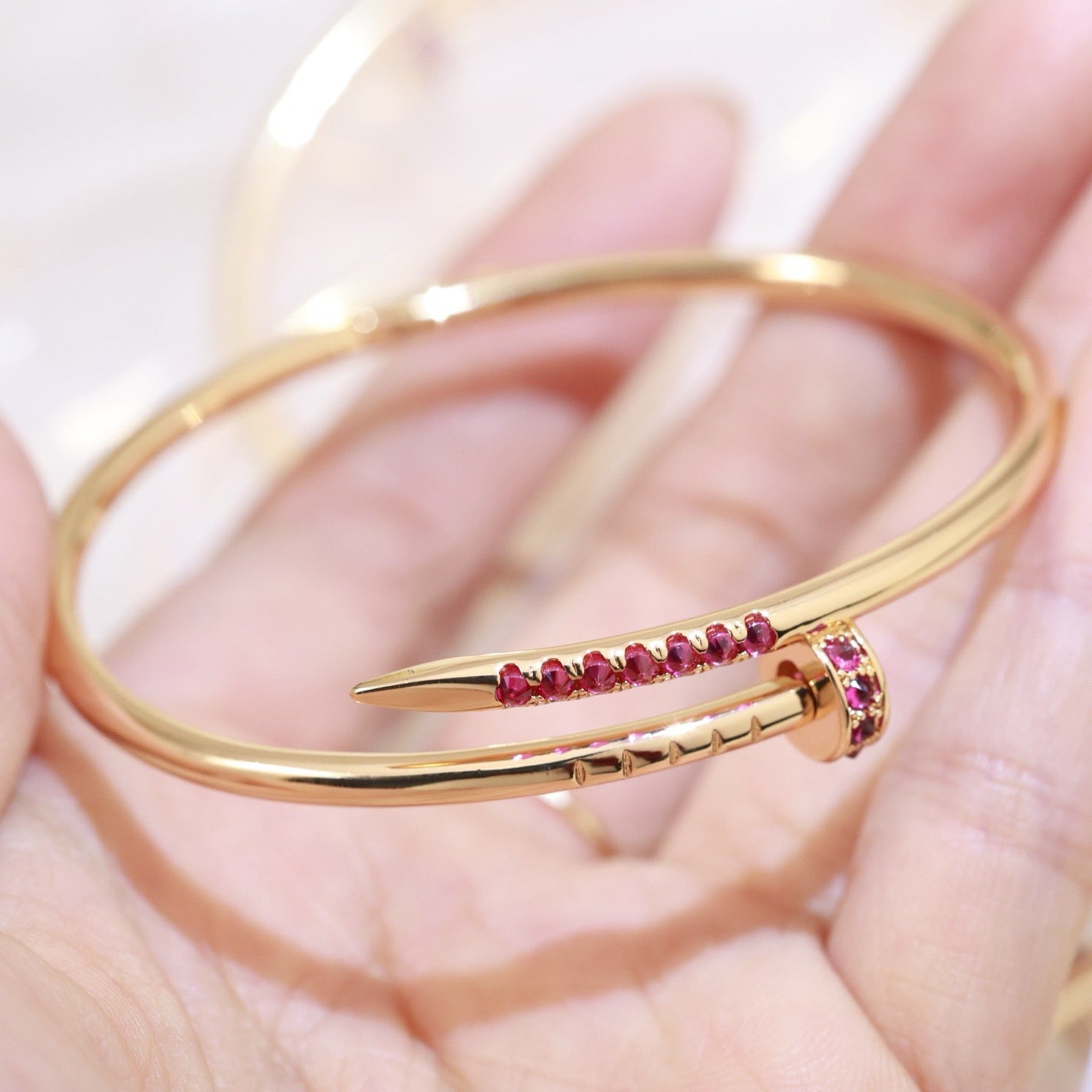 [Love Lucky]JUSTE BRACELET 2.5MM DIAMONDS NEW