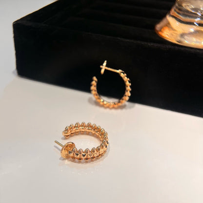 [Love Lucky]CLASH SMALL HOOP EARRINGS