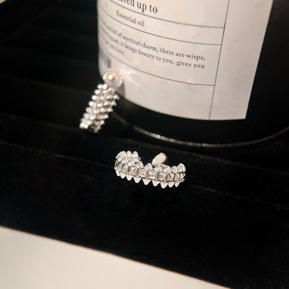 [Love Lucky]CLASH SMALL HOOP EARRINGS