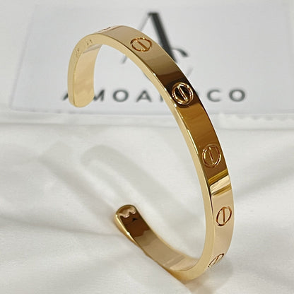 [Love Lucky]LOVE BRACELET 6.1MM OPEN CUFF