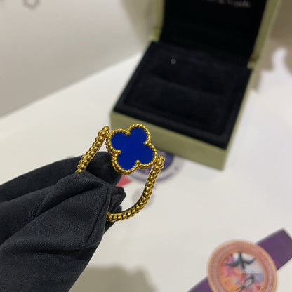 [Love Lucky]CLOVER RIVERSIBLE RING GOLD COLLECTION