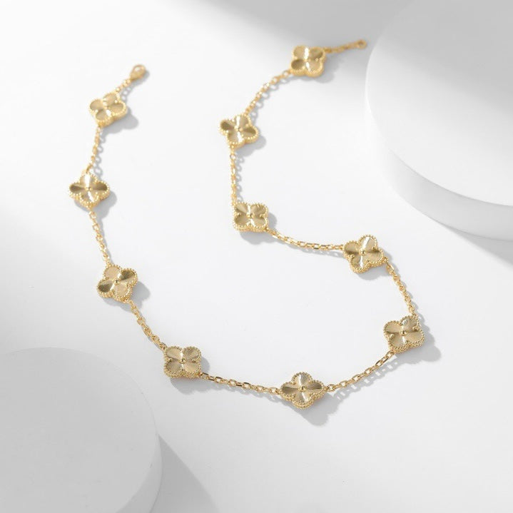 [Love Lucky]CLOVER 10 MOTIFS 雷射項鍊