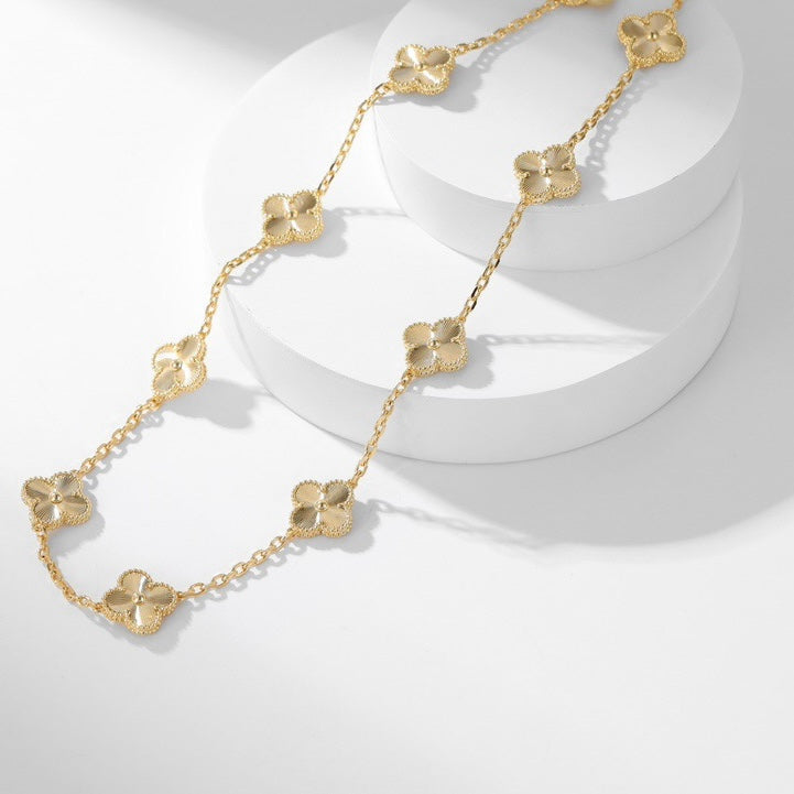 [Love Lucky]CLOVER 10 MOTIFS 雷射項鍊