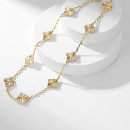 [Love Lucky]CLOVER 10 MOTIFS 雷射項鍊