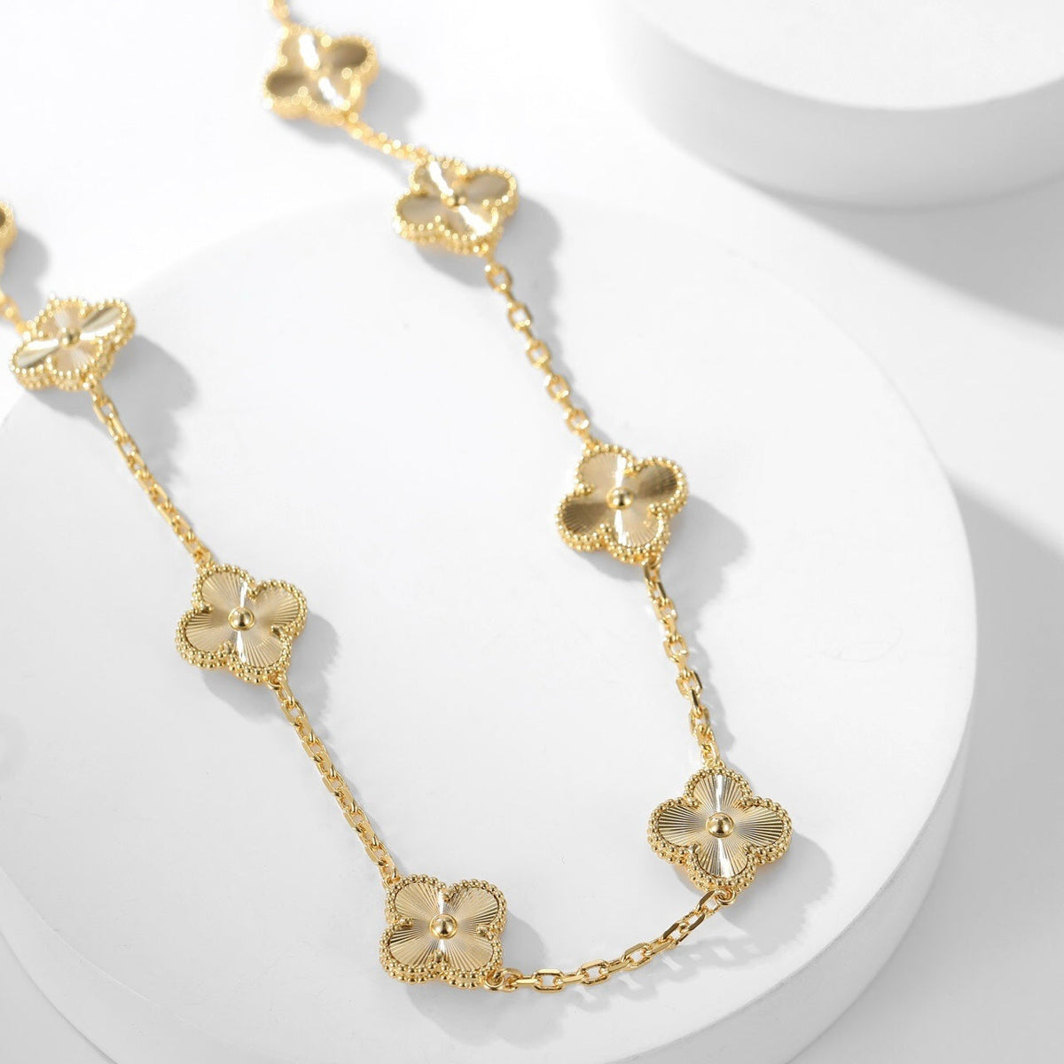[Love Lucky]CLOVER 10 MOTIFS 雷射項鍊