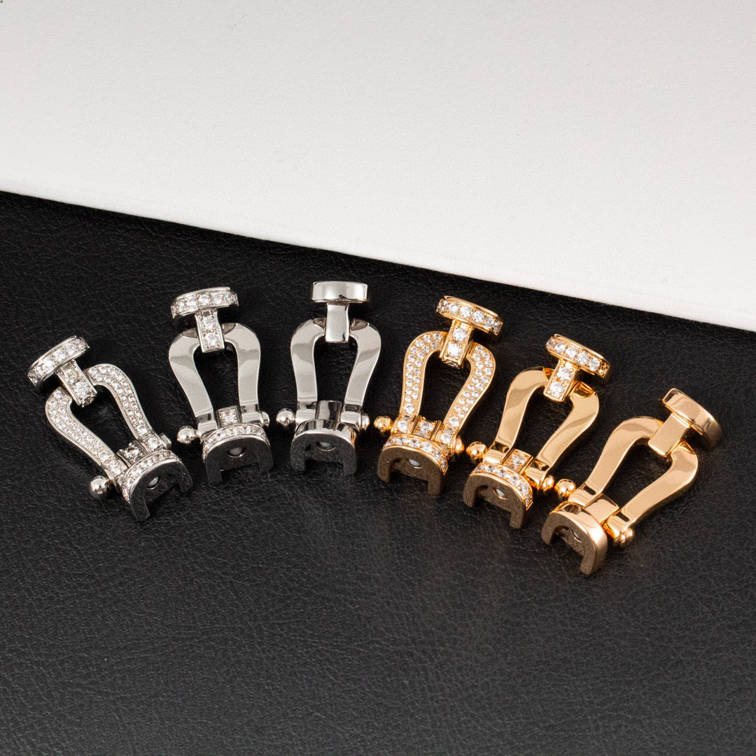 [Love Lucky]FORCE LARGE HORSESHOE NO DIAMOND BRACELET SILVER