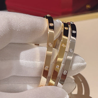 [Love Lucky]LOVE BRACELET 3.65MM 10 DIAMONDS