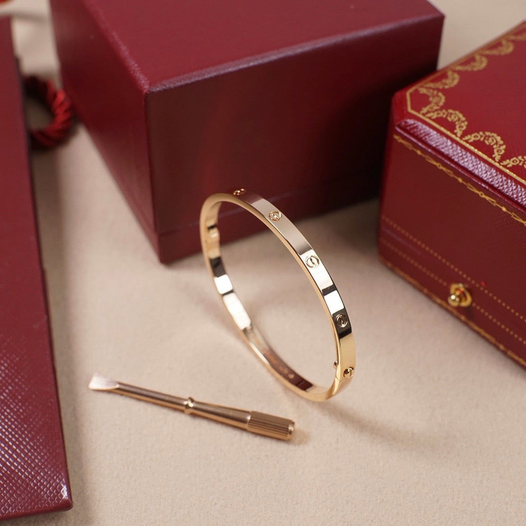 [Love Lucky]LOVE BRACELET 3.65MM NO DIAMONDS