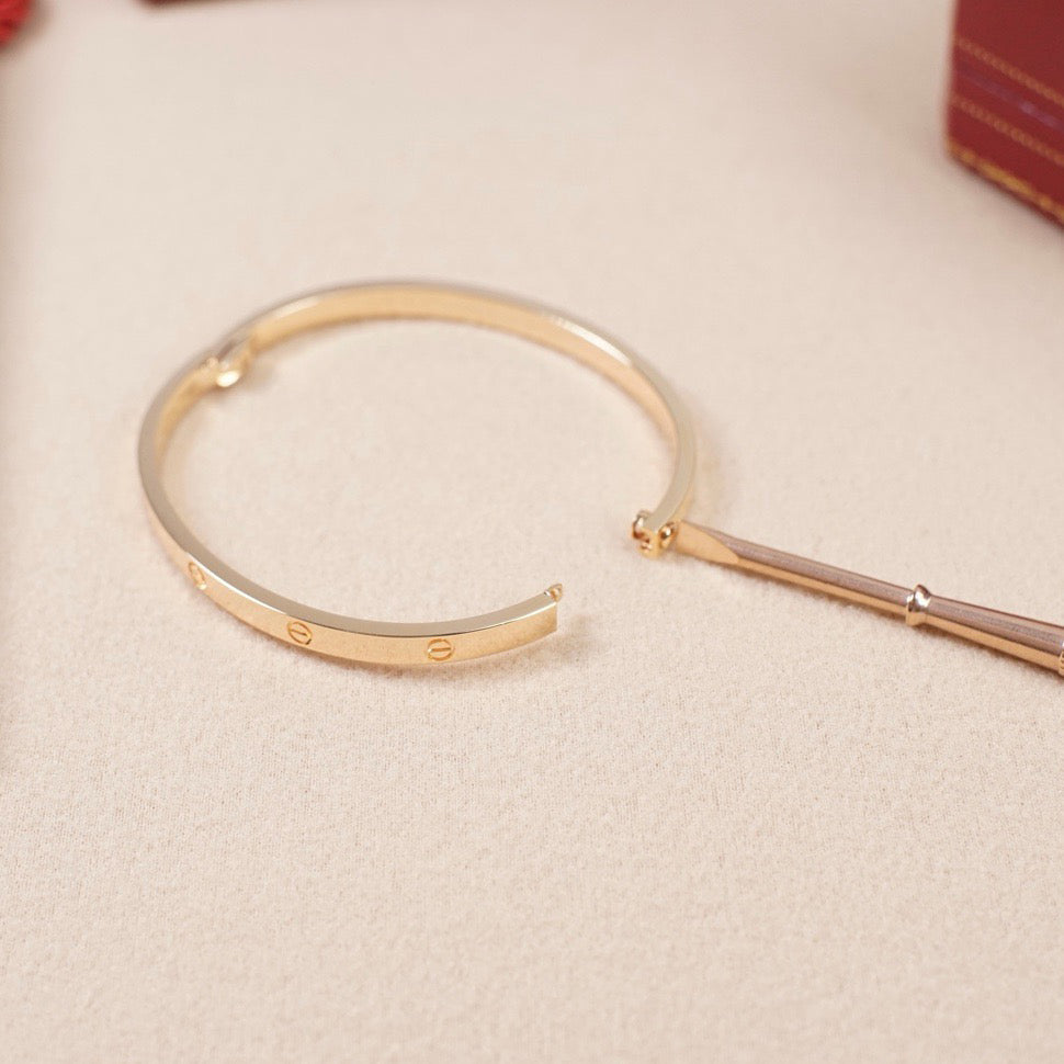 [Love Lucky]LOVE BRACELET 3.65MM NO DIAMONDS