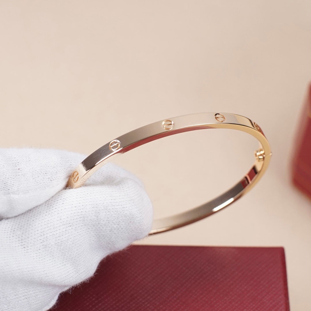 [Love Lucky]LOVE BRACELET 3.65MM NO DIAMONDS
