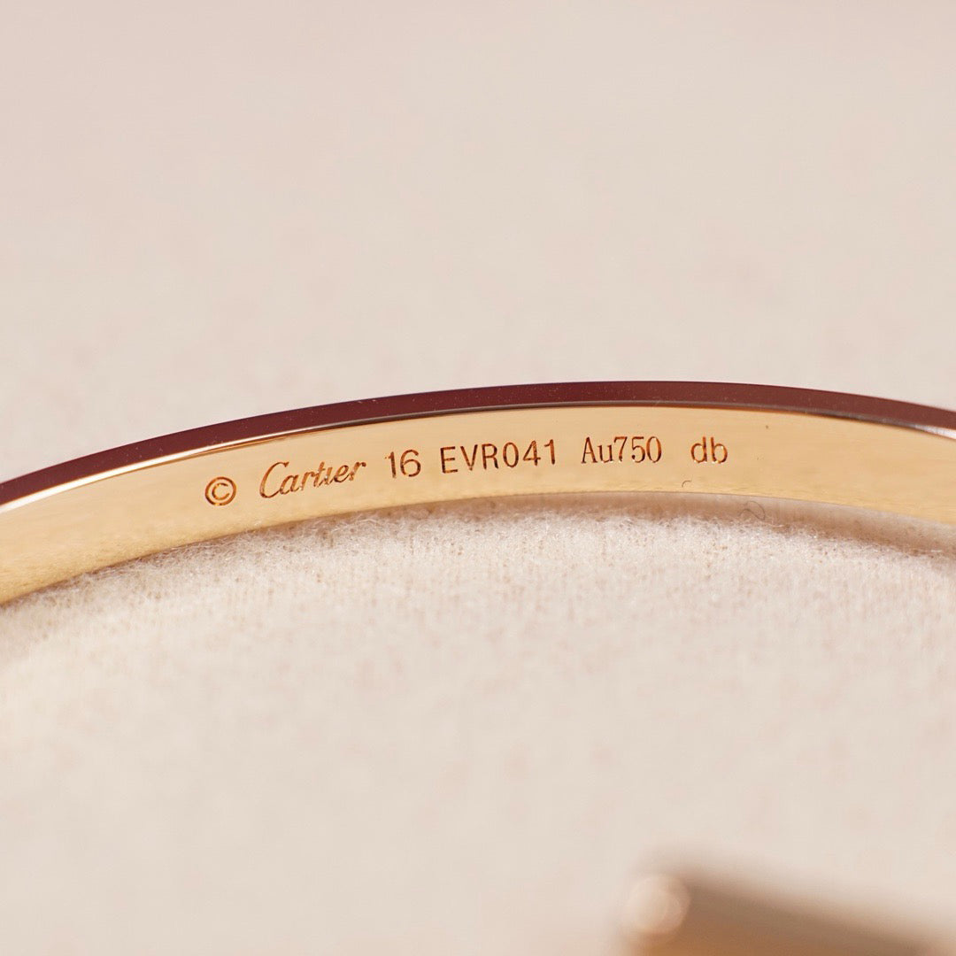 [Love Lucky]LOVE BRACELET 3.65MM 6 DIAMONDS