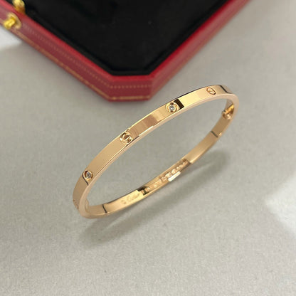 [Love Lucky]LOVE BRACELET 3.65MM 6 DIAMONDS