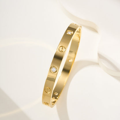 [Love Lucky]LOVE BRACELET 6.1MM 4 DIAMONDS