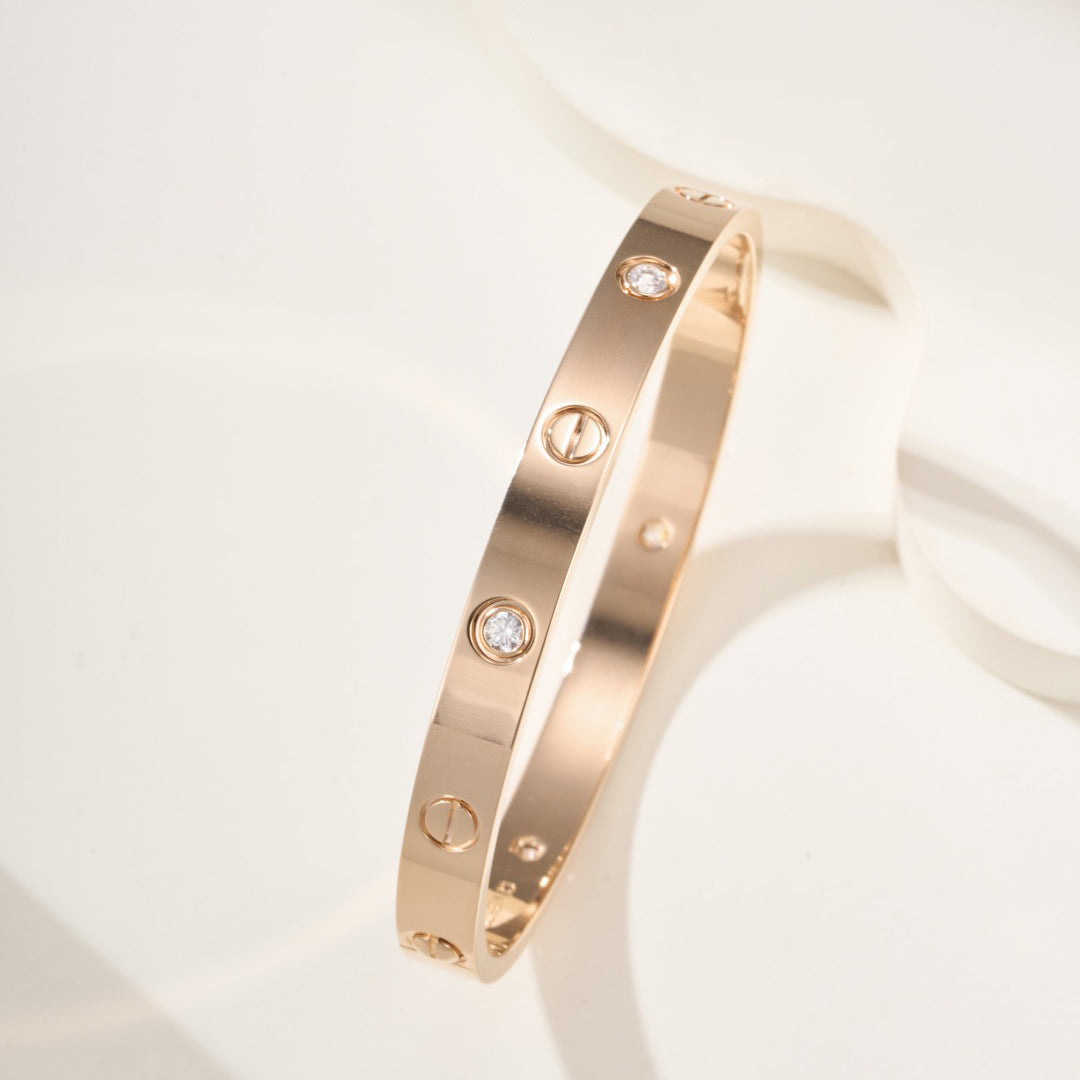 [Love Lucky]LOVE BRACELET 6.1MM 4 DIAMONDS