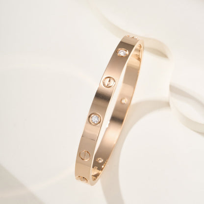 [Love Lucky]LOVE BRACELET 6.1MM 4 DIAMONDS