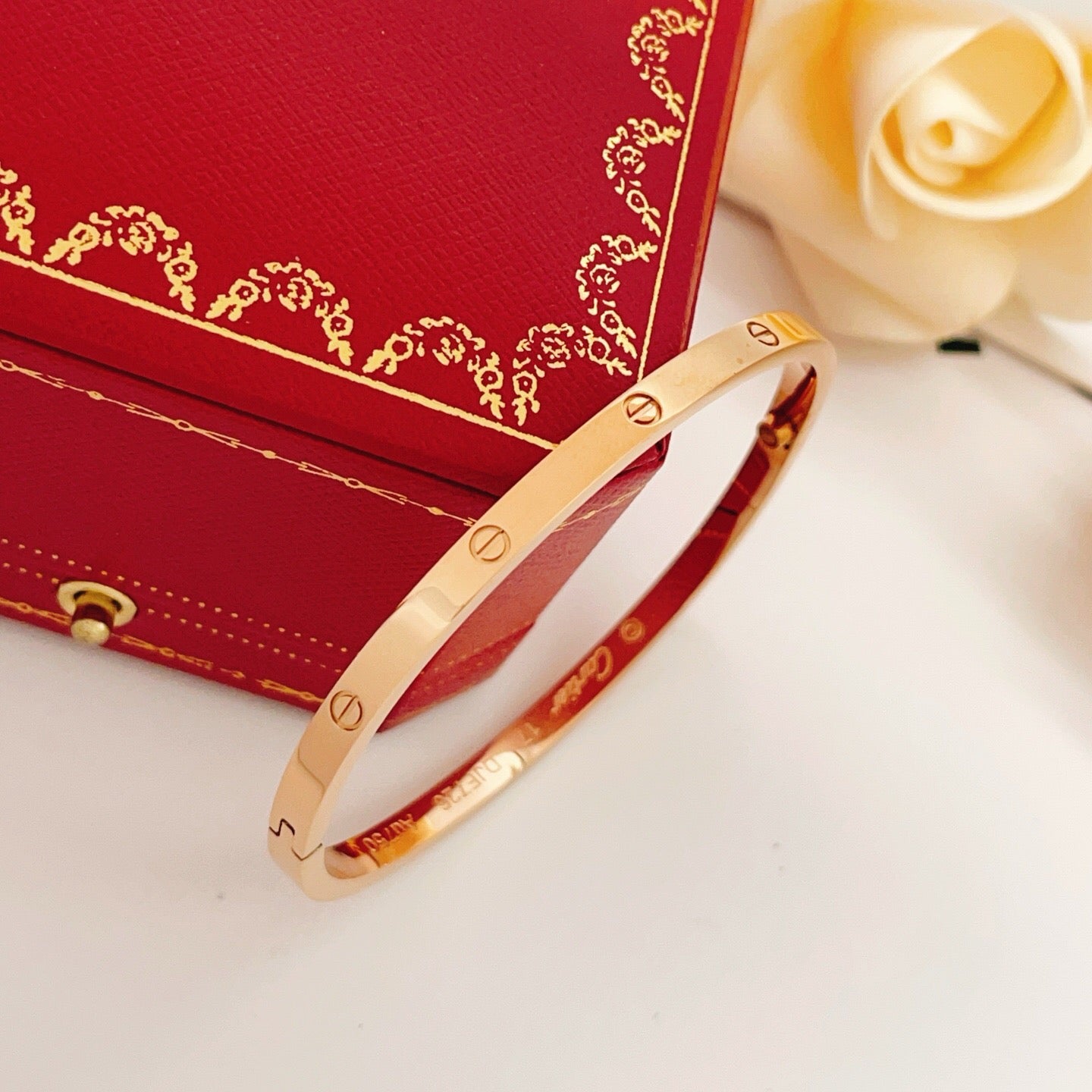 [Love Lucky]LOVE BRACELET 3.65MM NO DIAMONDS