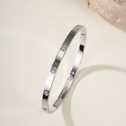 [Love Lucky]LOVE BRACELET 3.65MM 6 DIAMONDS