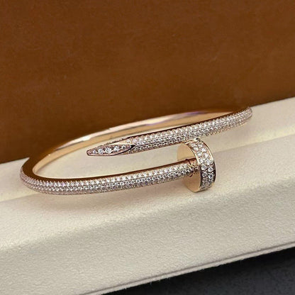 [Love Lucky]JUSTE BRACELET 3.5MM ALL DIAMONDS