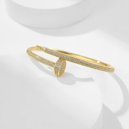 [Love Lucky]JUSTE BRACELET 3.5MM ALL DIAMONDS