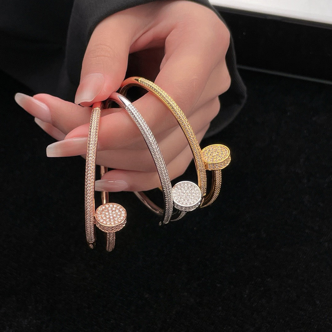 [Love Lucky]JUSTE BRACELET 3.5MM ALL DIAMONDS