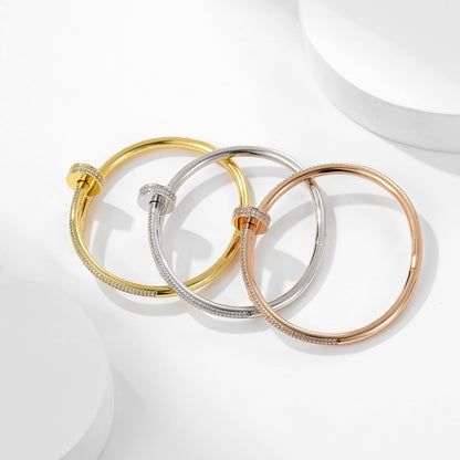 [Love Lucky]JUSTE BRACELET 3.5MM ALL DIAMONDS