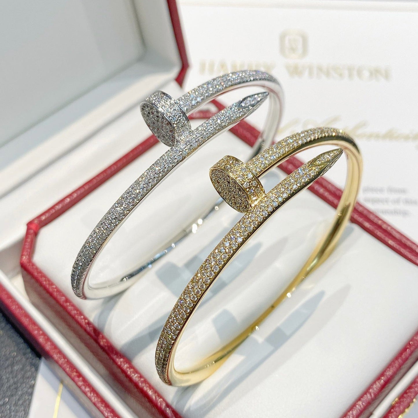 [Love Lucky]JUSTE BRACELET 3.5MM ALL DIAMONDS