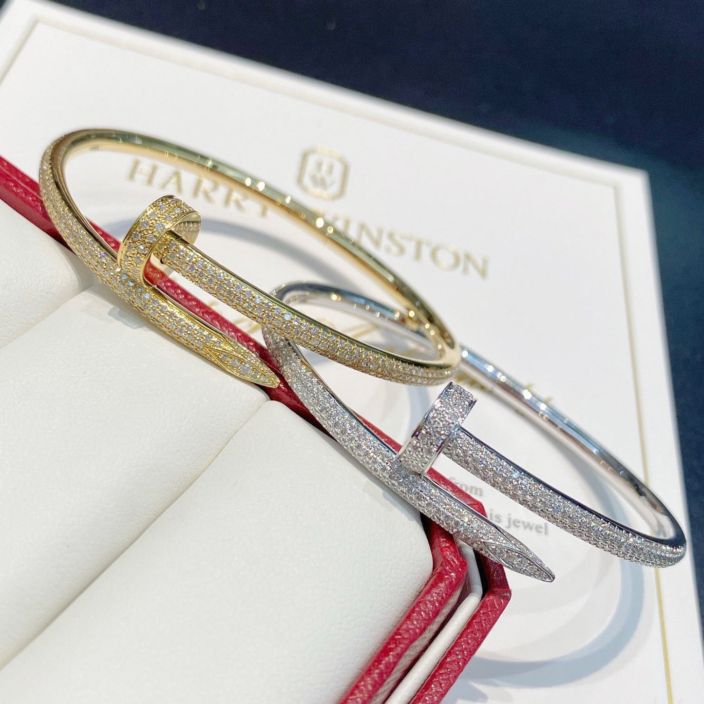 [Love Lucky]JUSTE BRACELET 3.5MM ALL DIAMONDS