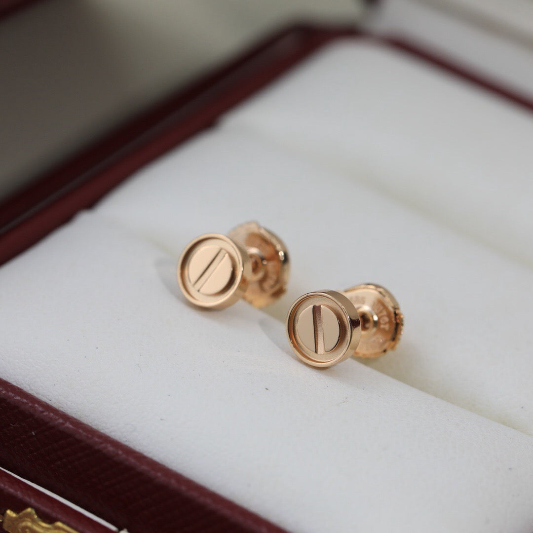 [Love Lucky]LOVE EARRINGS 7.2MM
