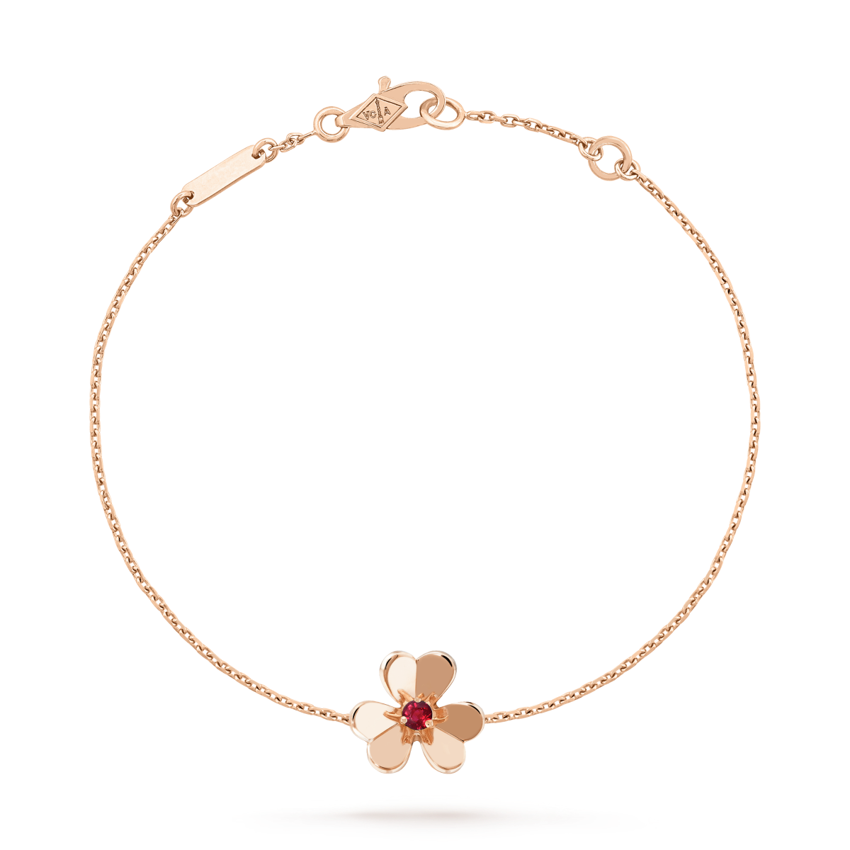 [Love Lucky]FRIVOLE GOLD BLUME ROSA MALACHIT ARMBAND