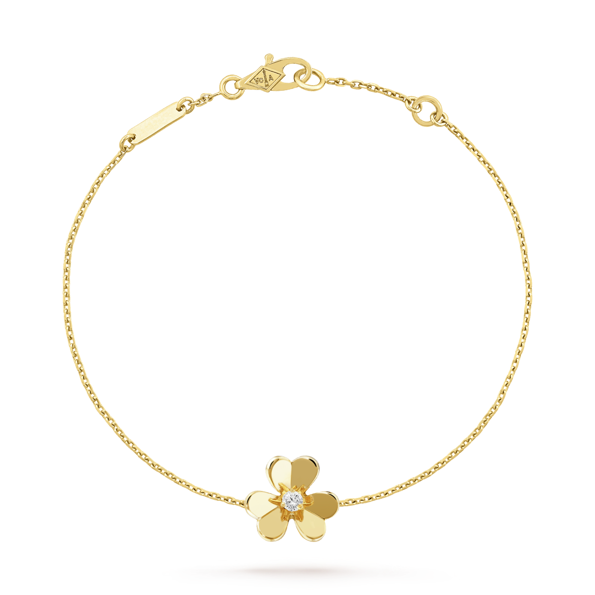 [Love Lucky]FRIVOLE GOLD BLUME ROSA MALACHIT ARMBAND