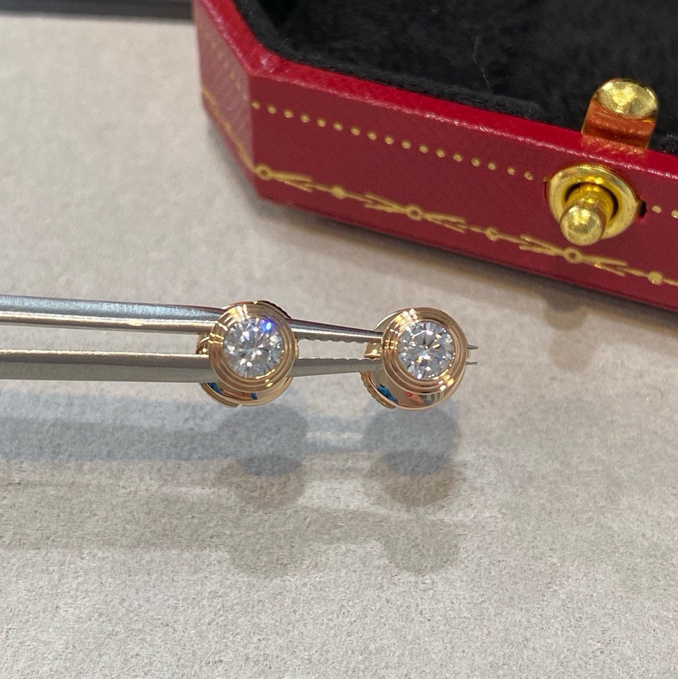 [Love Lucky]DAMOUR DIAMOND EARRINGS
