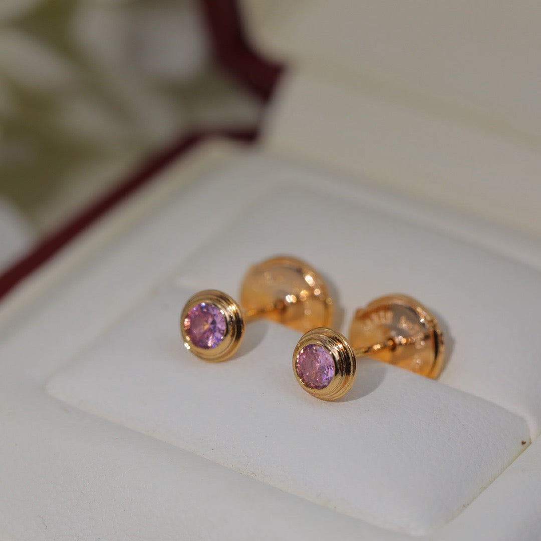 [Love Lucky]DAMOUR PING DIAMOND EARRINGS