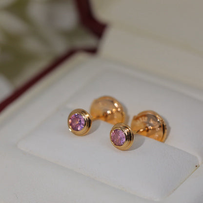 [Love Lucky]DAMOUR PING DIAMOND EARRINGS