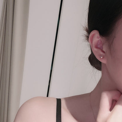 [Love Lucky]DAMOUR PING DIAMOND EARRINGS
