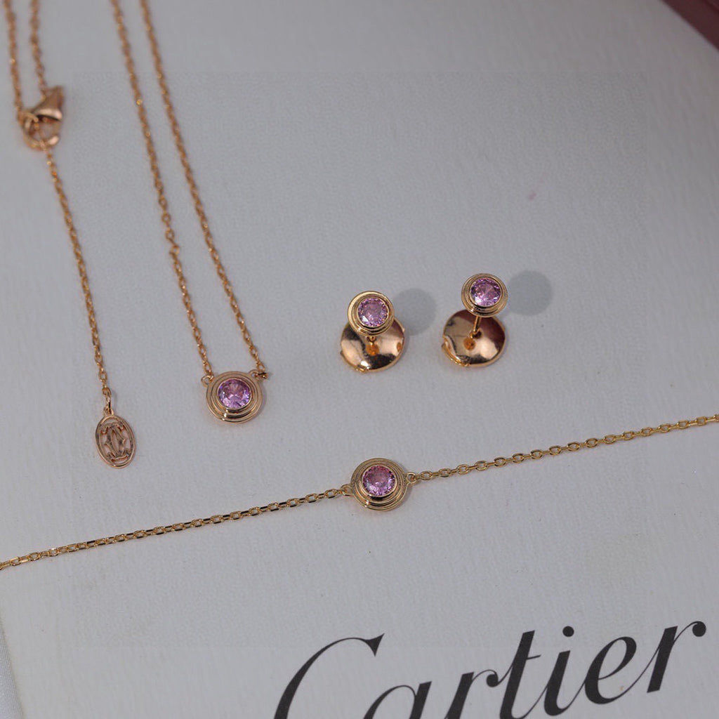 [Love Lucky]DAMOUR PING DIAMOND EARRINGS