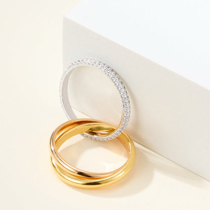 [Love Lucky]TRINITY 2.5MM RING COLLECTION