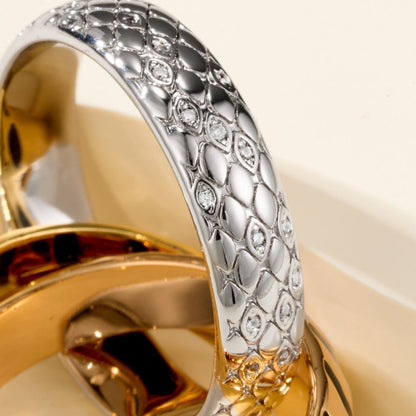 [Love Lucky]TRINITY  RING LEOPARD PRINT