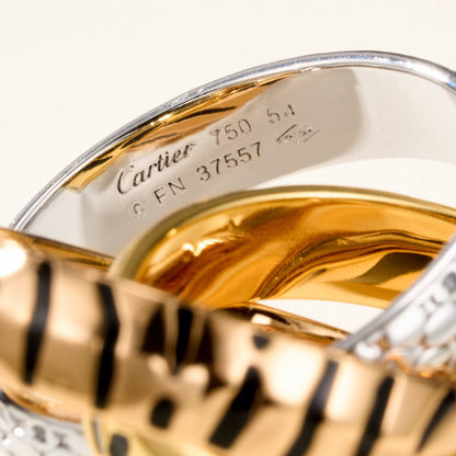 [Love Lucky]TRINITY  RING LEOPARD PRINT