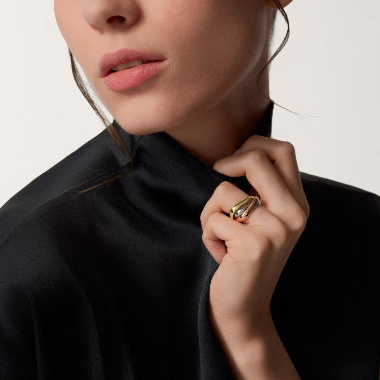 [Love Lucky]TRINITY 3.5MM CUSHION RING COLLECTION