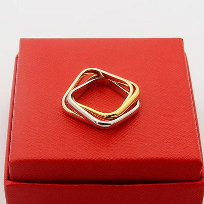 [Love Lucky]TRINITY 3.5MM CUSHION RING COLLECTION