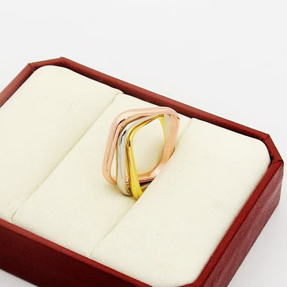 [Love Lucky]TRINITY 3.5MM CUSHION RING COLLECTION