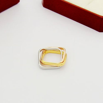 [Love Lucky]TRINITY 3.5MM CUSHION RING COLLECTION