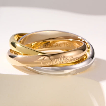 [Love Lucky]TRINITY 3.2MM RING COLLECTION