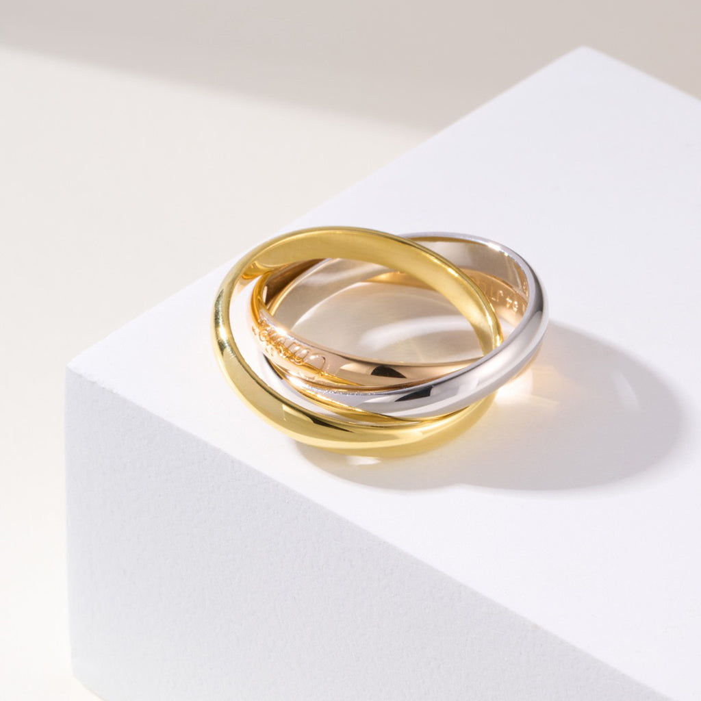 [Love Lucky]TRINITY 3.2MM RING COLLECTION